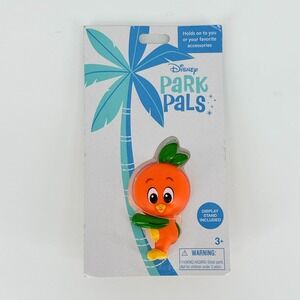Disney Park Pals Orange Bird Figure Accessory Holder New with Display Stand